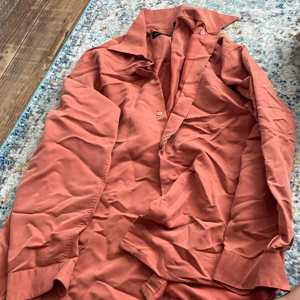 Red Bugatchi Button Up - image 1